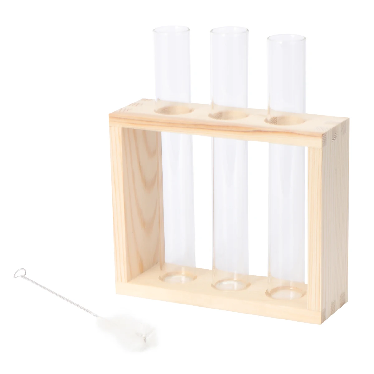 3 Test Tube Vases Wooden Holder Wall Mounted Hanging Hydroponic Plants Pot Flower Vase Glass Planter Home Decor Small Plant
3 Test Tube Vases Wooden Holder Wall Mounted Hanging Hydroponic Plants Pot Flower Vase Glass Planter Home Decor Small Plant