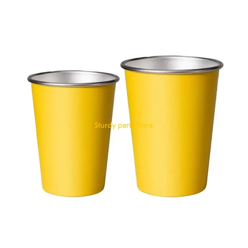 97QC Set Of 4 Shatterproof Stainless Steel Pint Glasses 350/500ml For Everyday Use
97QC Set Of 4 Shatterproof Stainless Steel Pint Glasses 350/500ml For Everyday Use