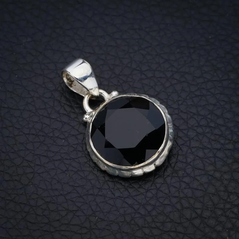 StarGems, черный оникс, ручная работа, 925 пробы, серебряная подвеска 1,25 "F4409
StarGems, черный оникс, ручная работа, 925 пробы, серебряная подвеска 1,25 "F4409