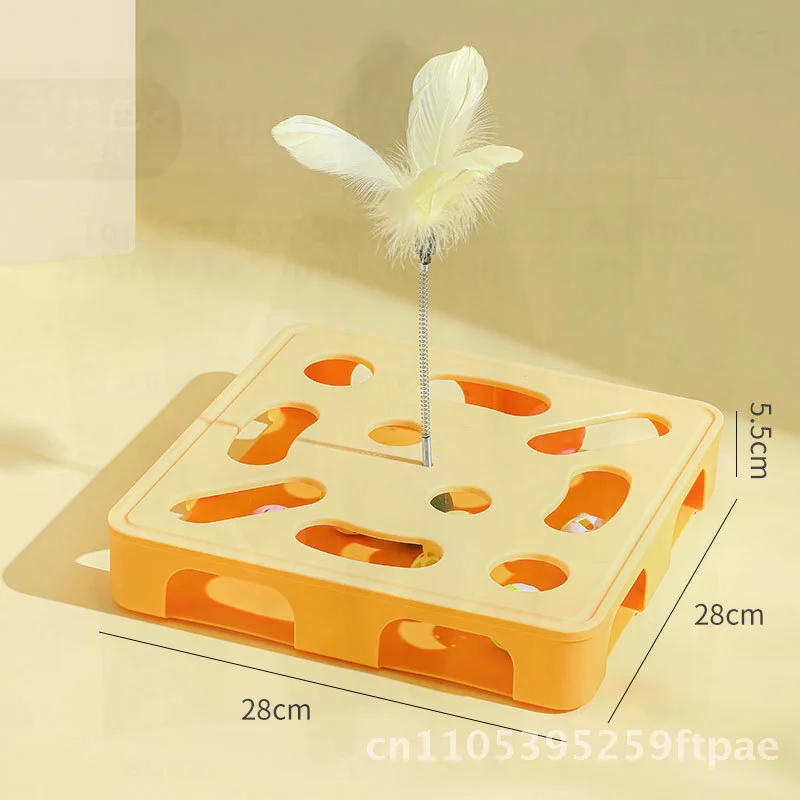 Automatic Self-Pleasure Cat Toy Cross-Border Pet Entertainment Tray with Teasing Stick Yellow Green Pink Cat Supplies
Automatic Self-Pleasure Cat Toy Cross-Border Pet Entertainment Tray with Teasing Stick Yellow Green Pink Cat Supplies