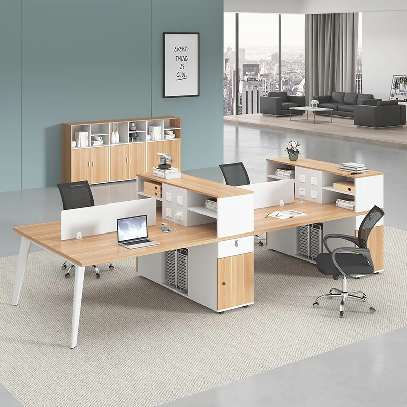 Office Staff Working Desk with Partition Simple Minimalist Open Wide Leg Office Workstation Furniture
Office Staff Working Desk with Partition Simple Minimalist Open Wide Leg Office Workstation Furniture