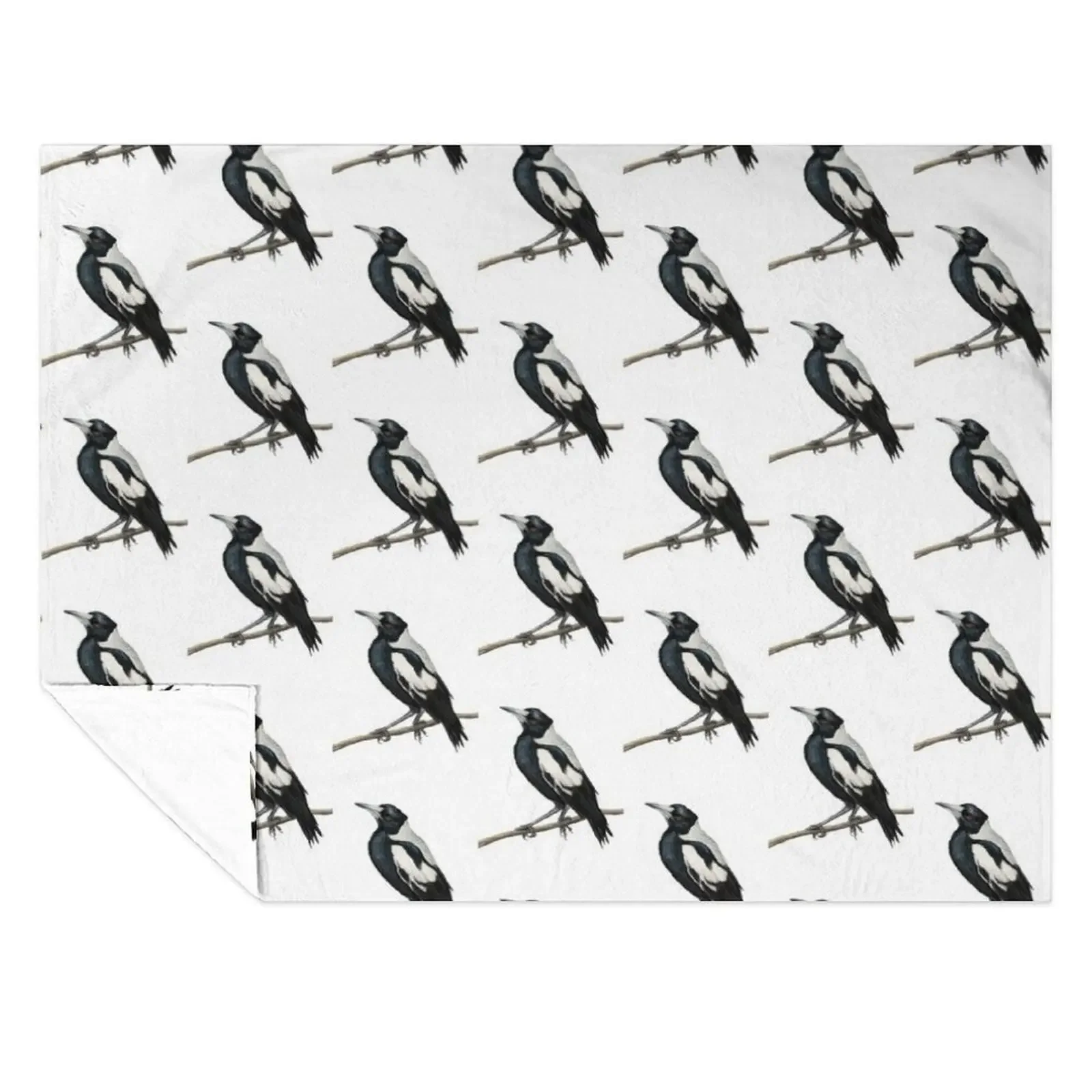 The Australian Magpie, Collingwood's iconic bird - drawing Throw Blanket For Baby Beach Softest warm for winter Blankets
The Australian Magpie, Collingwood's iconic bird - drawing Throw Blanket For Baby Beach Softest warm for winter Blankets