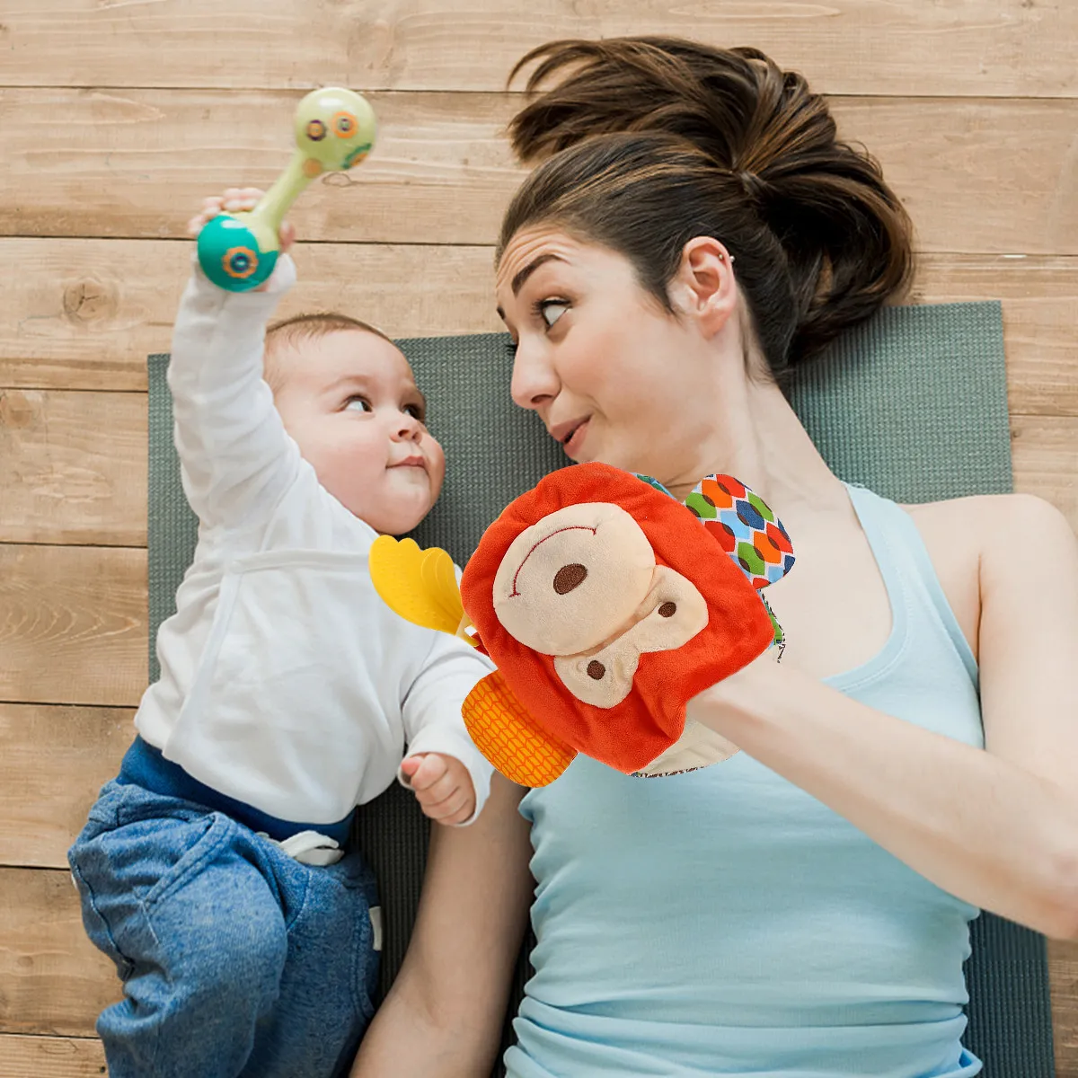 Monkey Hand Puppet Multi-Function Soft Cloth Book Educational Interactive Storytelling Animal Hand Puppet for Kids Baby
Monkey Hand Puppet Multi-Function Soft Cloth Book Educational Interactive Storytelling Animal Hand Puppet for Kids Baby