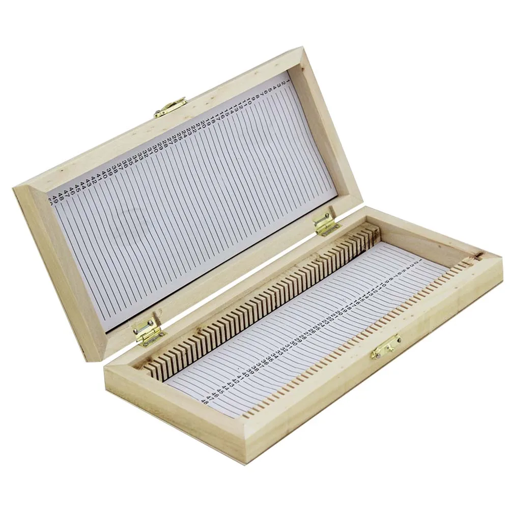 Wooden Slice Box Laboratory Specimen Slide Holder Glass Case Teaching Equipment Microscope Slide Storage Box Wooden Base Easy
Wooden Slice Box Laboratory Specimen Slide Holder Glass Case Teaching Equipment Microscope Slide Storage Box Wooden Base Easy