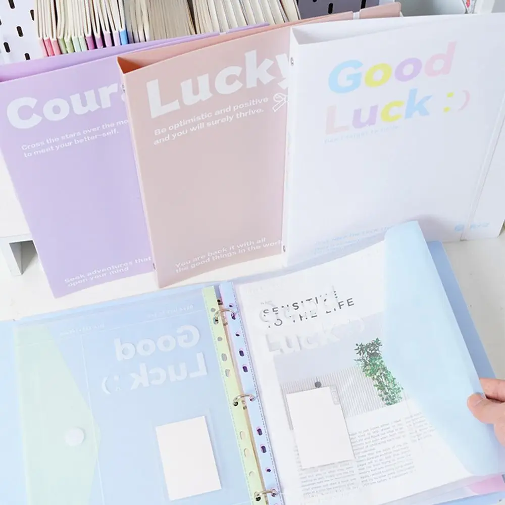 A4 Loose Leaf File Folder INS Clear Page Protector A4 Loose Leaf File Folder Detachable Data Book Transparent File Bag
A4 Loose Leaf File Folder INS Clear Page Protector A4 Loose Leaf File Folder Detachable Data Book Transparent File Bag