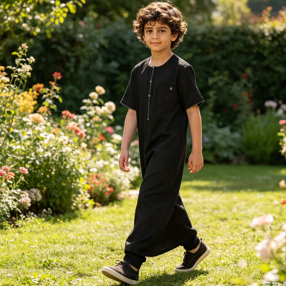 Arab Boys Jubba Thobe Islam Child Robe Kaftan Kids Abaya Muslim Dress Turkey Caftan Thoub Daffah Dishdasha Traditional Clothing
Arab Boys Jubba Thobe Islam Child Robe Kaftan Kids Abaya Muslim Dress Turkey Caftan Thoub Daffah Dishdasha Traditional Clothing