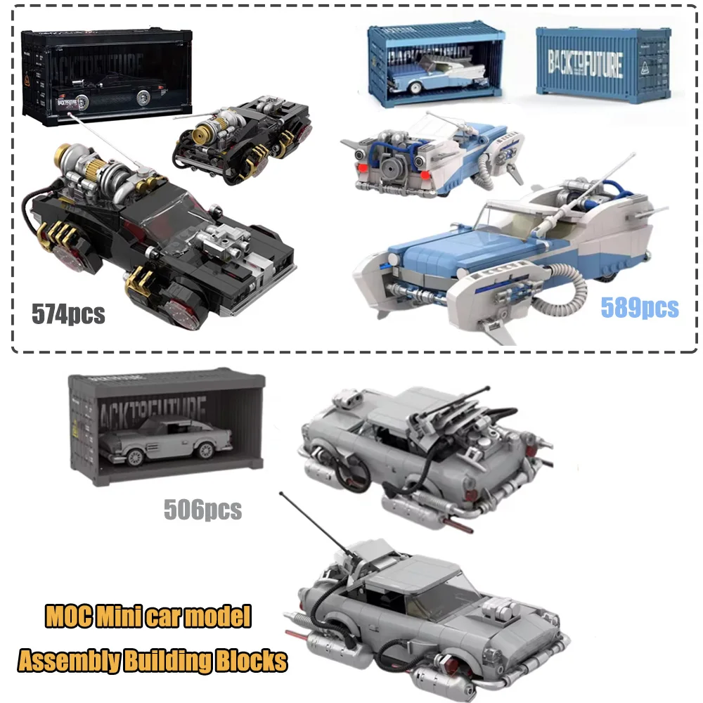 MOC Container Car Model Building Blocks Creative Speed Racing Car Puzzle Ornaments Vehicle MIni Bricks Assembly Toys Boy Gifts
MOC Container Car Model Building Blocks Creative Speed Racing Car Puzzle Ornaments Vehicle MIni Bricks Assembly Toys Boy Gifts