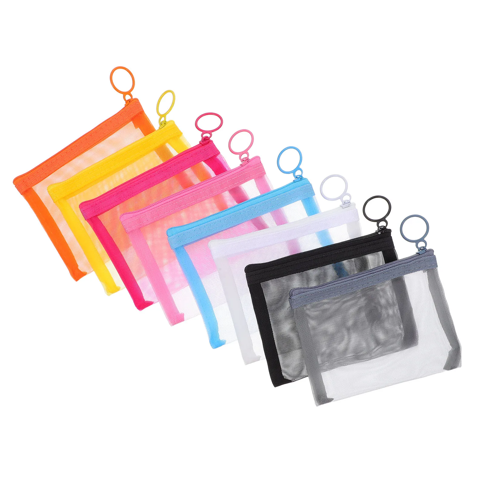 8Pcs Clear Portable Makeup Pouches Mini Mesh Organizer Bags for Toiletries Lipstick Electronic Accessories Fast Sorting Travel
8Pcs Clear Portable Makeup Pouches Mini Mesh Organizer Bags for Toiletries Lipstick Electronic Accessories Fast Sorting Travel