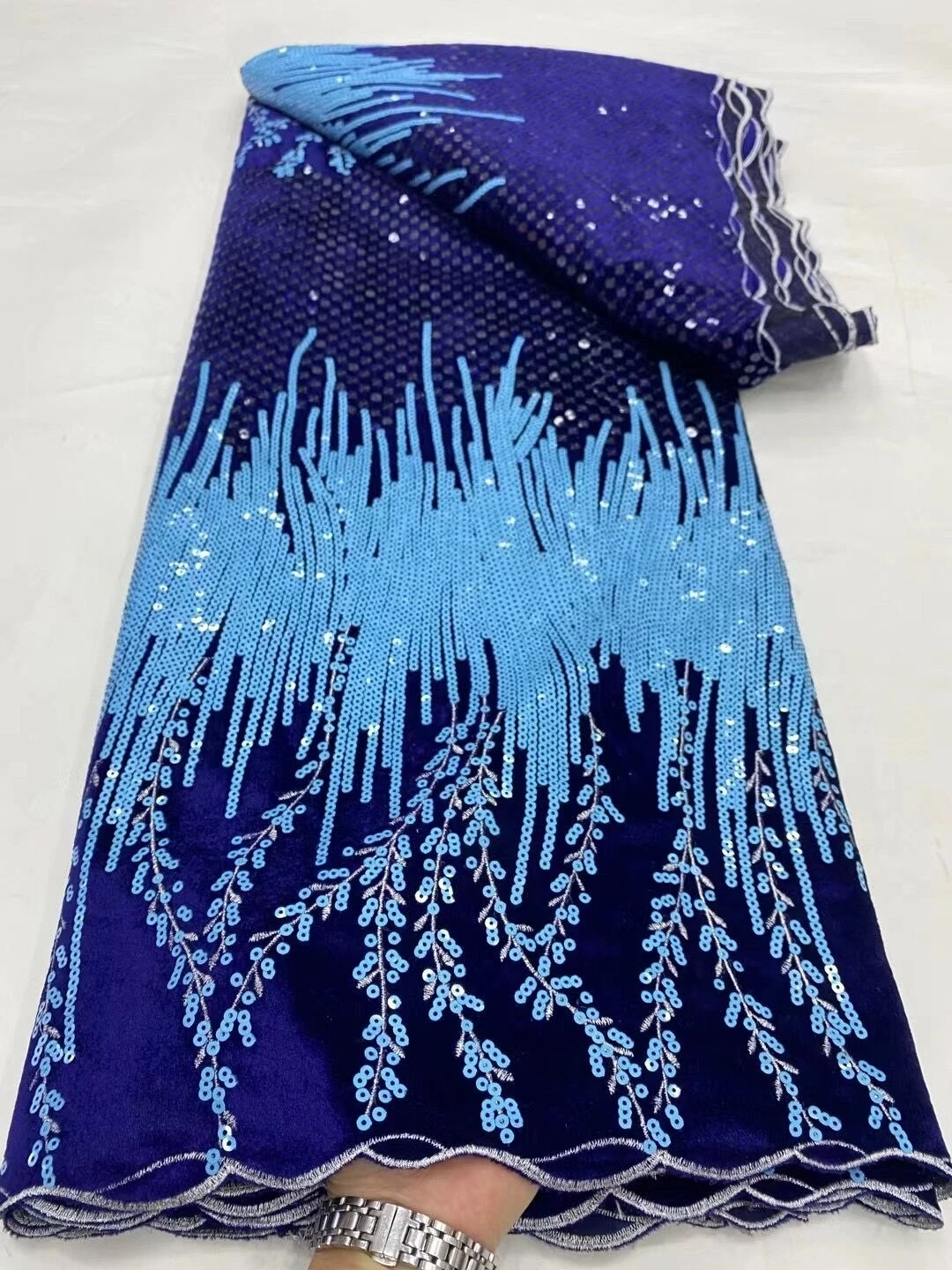 African Nigerian Tulle Lace Fabric,High Quality,Sequins EmbroideryBeaded, French GuipureWedding Party Dress, 5Yards, 2024
African Nigerian Tulle Lace Fabric,High Quality,Sequins EmbroideryBeaded, French GuipureWedding Party Dress, 5Yards, 2024