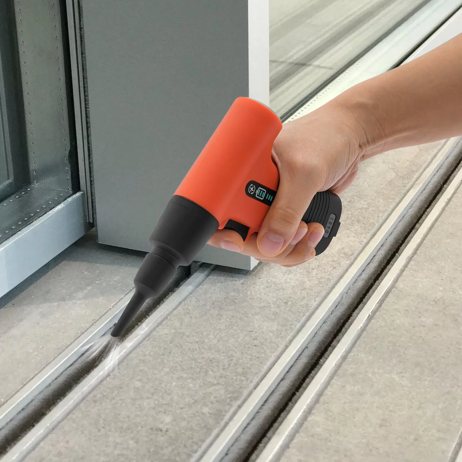 Orange ABS+PP Cordless Electric Air Duster, Home Indoor Daily Cleaning Use, 2-in-1 Blower & Vacuum 6 Speed Control 3000mAh Rechargeable Fan for General Household Users
Orange ABS+PP Cordless Electric Air Duster, Home Indoor Daily Cleaning Use, 2-in-1 Blower & Vacuum 6 Speed Control 3000mAh Rechargeable Fan for General Household Users