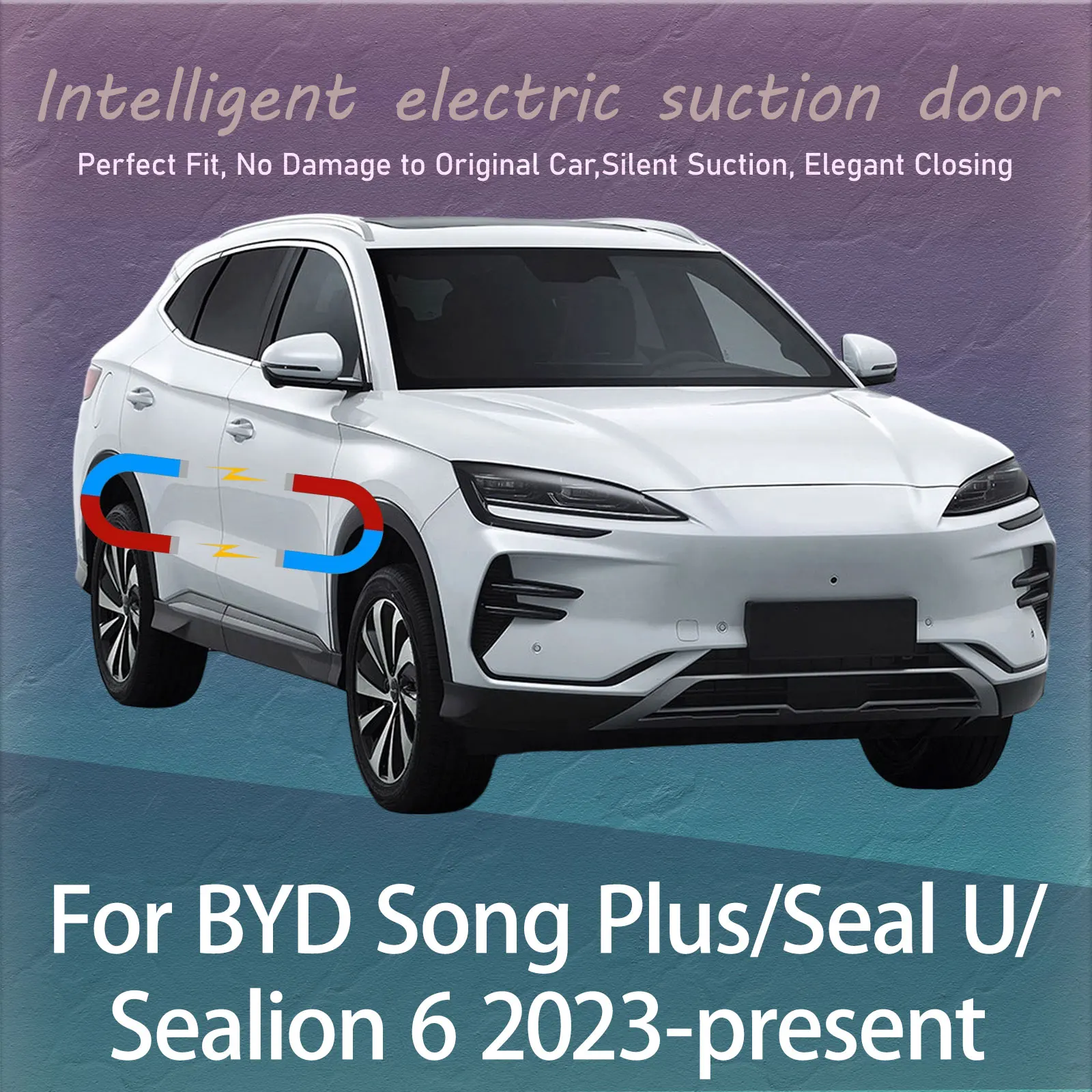 Electric Soft Close Door Kit For BYD Song Plus/Seal U/Sealion Auto Silent Anti-Slam Suction Door System Automatic Quiet Closing
Electric Soft Close Door Kit For BYD Song Plus/Seal U/Sealion Auto Silent Anti-Slam Suction Door System Automatic Quiet Closing