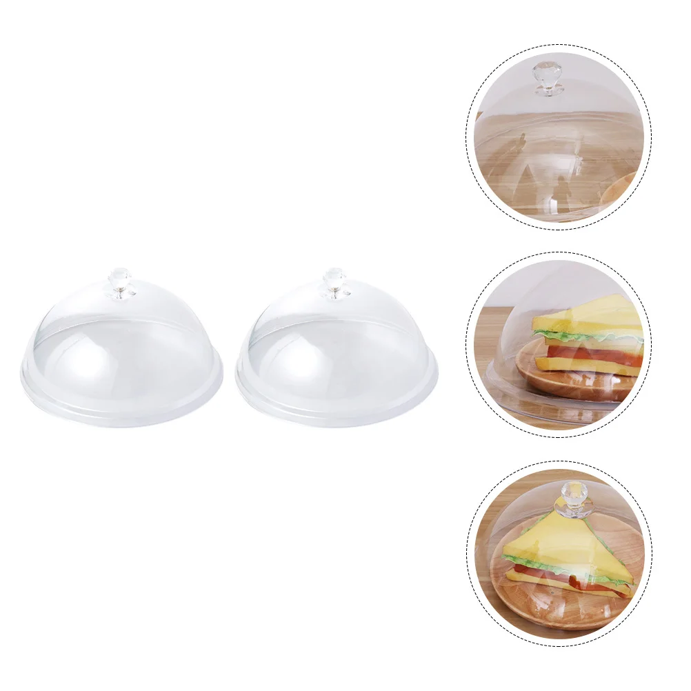 2Pcs Round Transparent Food Cover Acrylic Lid Heat Insulated Dustproof Cover Protector for Home Hotel Restaurant
2Pcs Round Transparent Food Cover Acrylic Lid Heat Insulated Dustproof Cover Protector for Home Hotel Restaurant