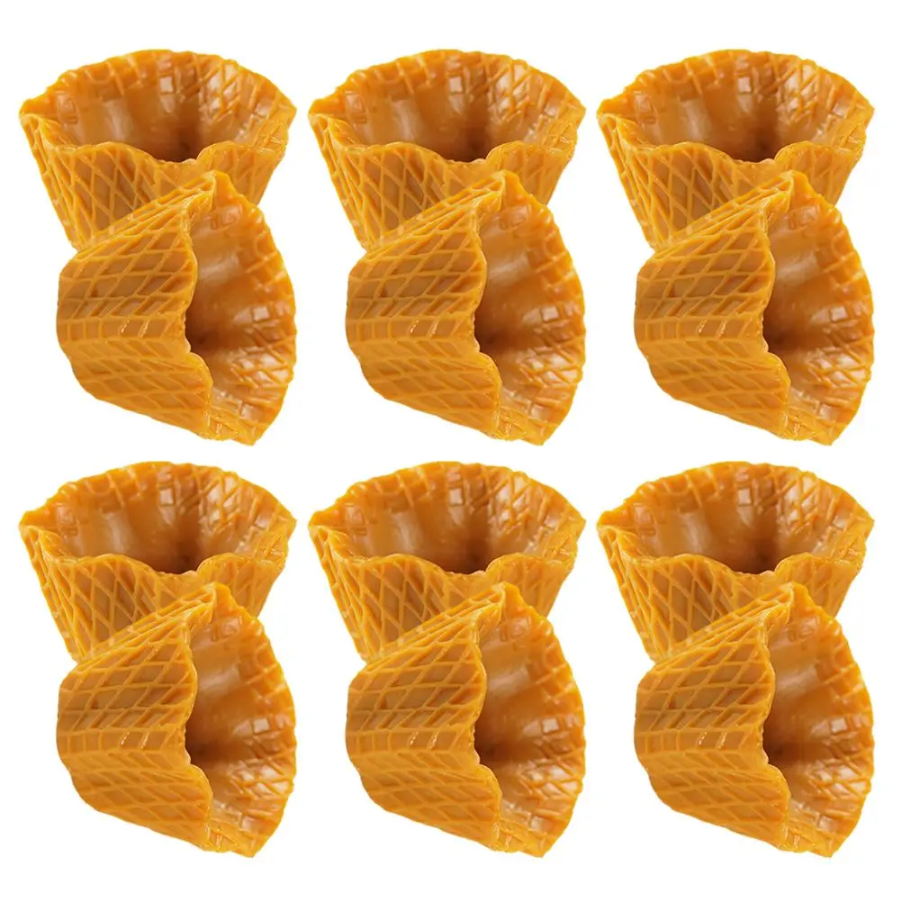 12 Pcs Simulated Ice Cream Cone Artificial Decoration Fake Cones Mini Toys Charms DIY Phone Case Accessories Wear Resistant PVC
12 Pcs Simulated Ice Cream Cone Artificial Decoration Fake Cones Mini Toys Charms DIY Phone Case Accessories Wear Resistant PVC