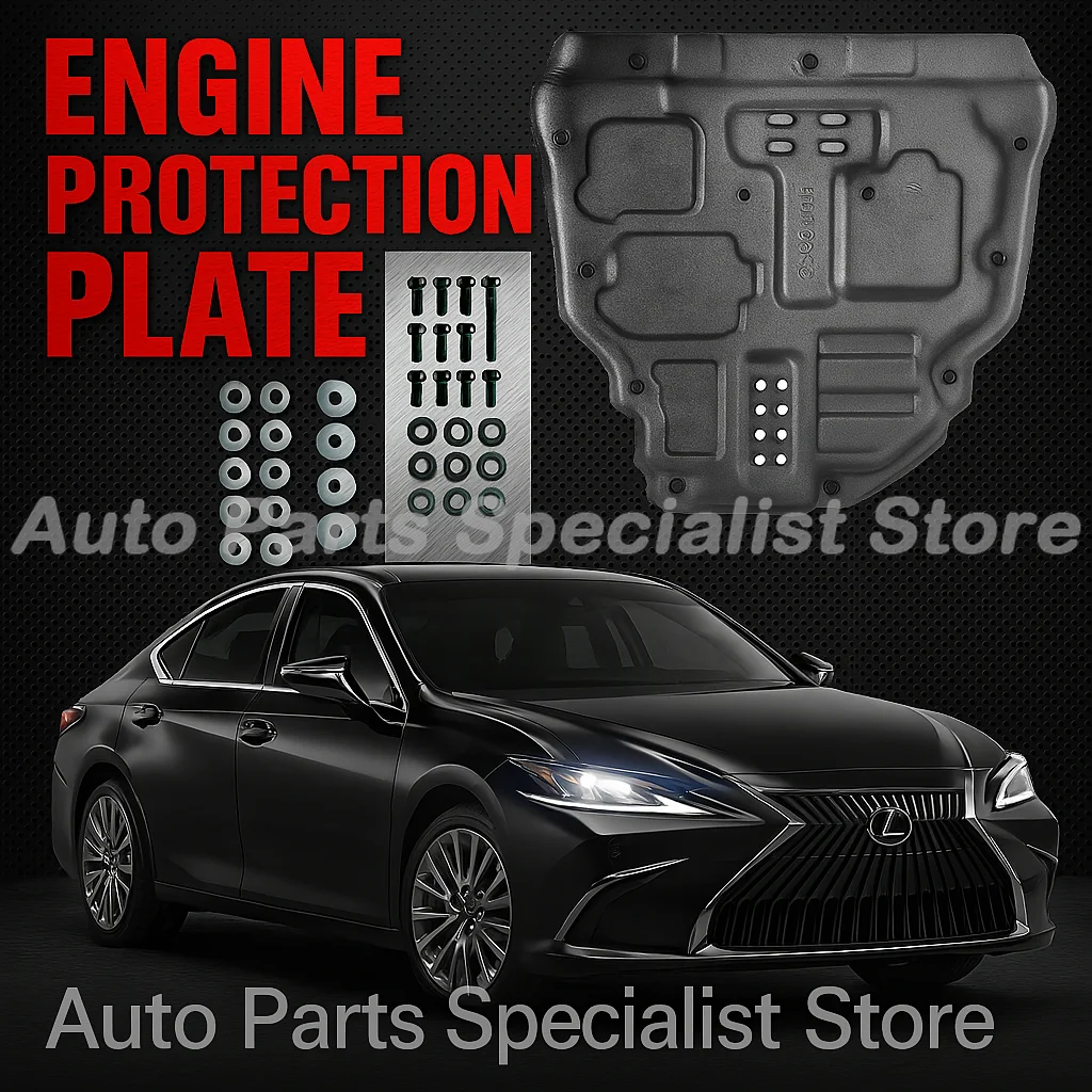 Black Under Engine Guard Plate Splash Shield Mud Fender Cover Mudguard Protector for Lexus ES300h 2011-2022 2012 2013 2014 Car
Black Under Engine Guard Plate Splash Shield Mud Fender Cover Mudguard Protector for Lexus ES300h 2011-2022 2012 2013 2014 Car