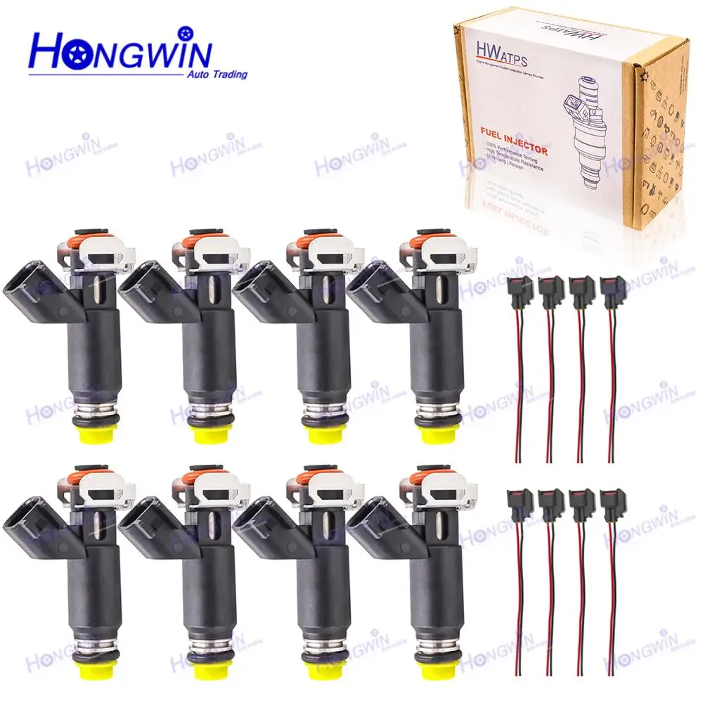8PCS FJ502 Brand New Fuel Injector Nozzle & Wire For CHEVROLET AVALANCHE EXPRESS SILVERADO GMC SIERRA YUKON XL 25326903
8PCS FJ502 Brand New Fuel Injector Nozzle & Wire For CHEVROLET AVALANCHE EXPRESS SILVERADO GMC SIERRA YUKON XL 25326903