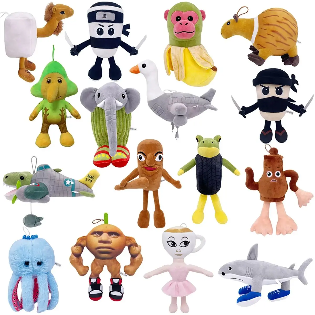 New Tungtungtung Sahur Tralala Plush Animals Plush Plushie Peluches Stuffed Dolls Telalaero Telala Shark Anime Toy Gifts
New Tungtungtung Sahur Tralala Plush Animals Plush Plushie Peluches Stuffed Dolls Telalaero Telala Shark Anime Toy Gifts