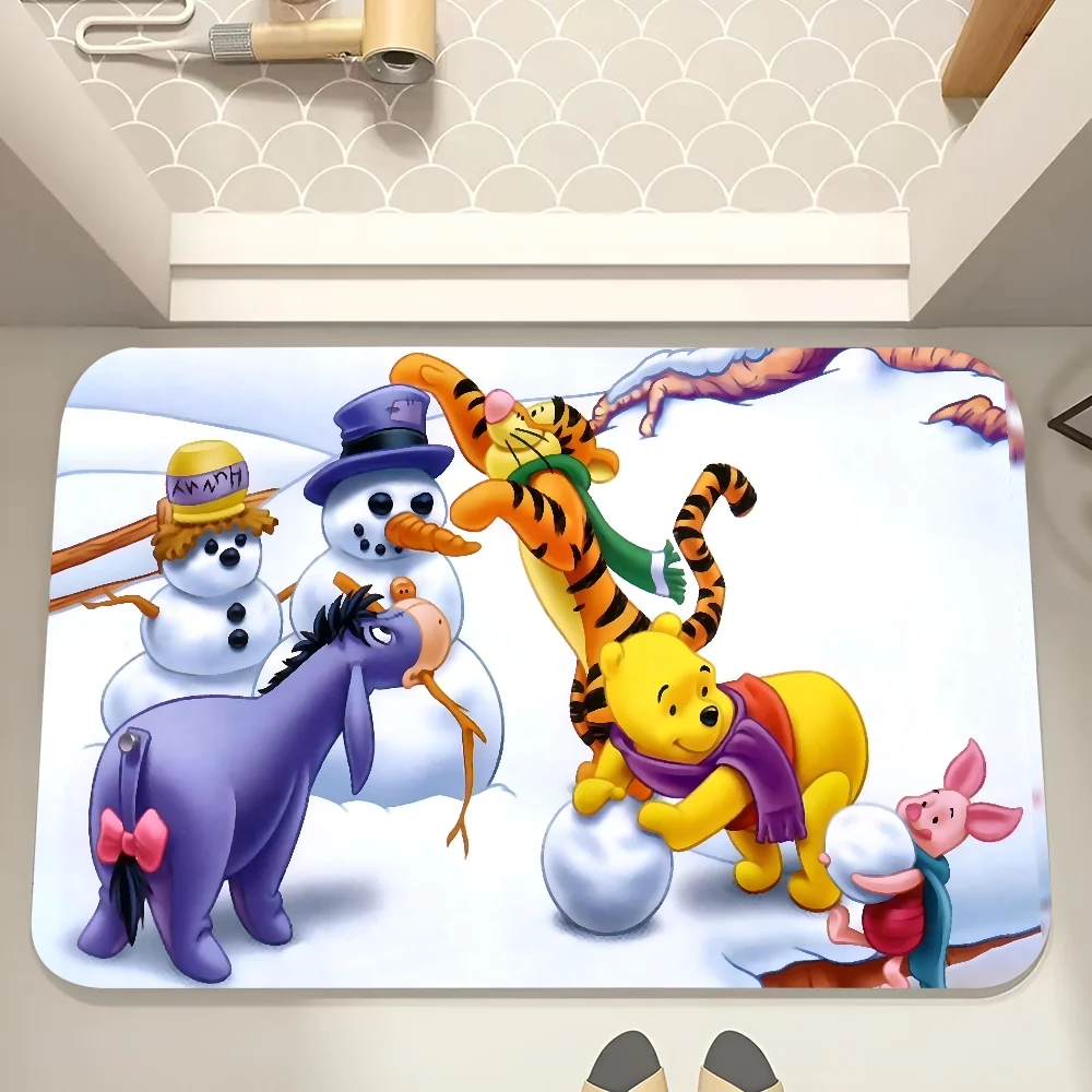 1pc Winnie Bear Christmas Floor Mat Floor Mat Anti-Slip Kitchen Bedroom Handmade Tufted Rug Carpet Living Room Entrance Rug
1pc Winnie Bear Christmas Floor Mat Floor Mat Anti-Slip Kitchen Bedroom Handmade Tufted Rug Carpet Living Room Entrance Rug