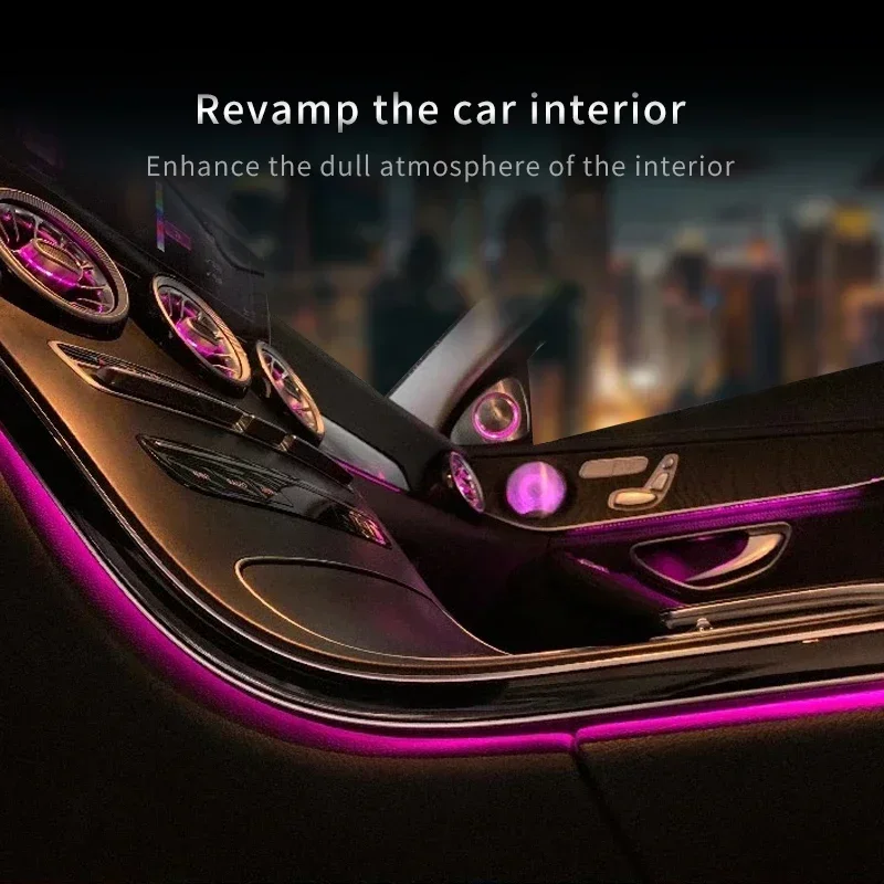For Mercedes Benz GLC-class X253 Car Light Strips Auto Interior Atmosphere Lamp Symphony Car Interior Atmosphere Lights
For Mercedes Benz GLC-class X253 Car Light Strips Auto Interior Atmosphere Lamp Symphony Car Interior Atmosphere Lights