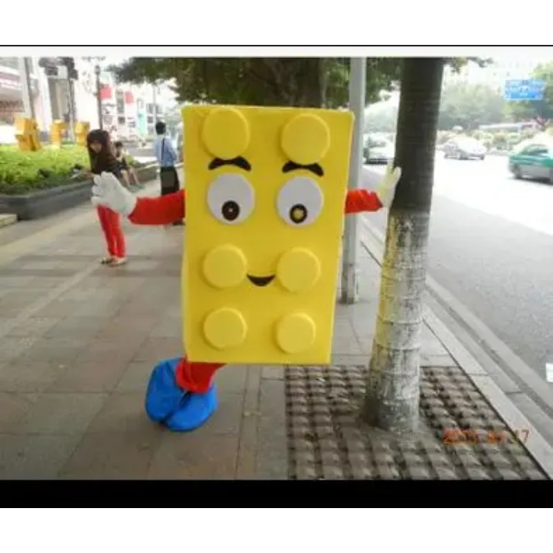 Make EVA Material Red Yellow Blue Blocks Mascot Costumes Crayon Cartoon Apparel Birthday Party Masquerade Halloween Dress
Make EVA Material Red Yellow Blue Blocks Mascot Costumes Crayon Cartoon Apparel Birthday Party Masquerade Halloween Dress