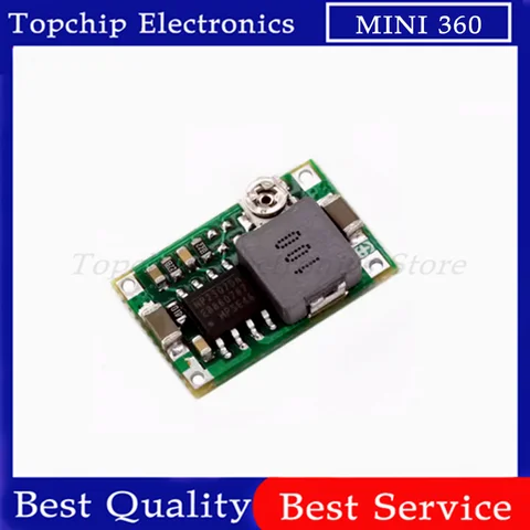 5/10pcs Mini360 DC-DC HM Buck Converter Step Down Power Supply Module 4.75-23V to 1-17V 340KHz Mini-360 Ultra-small