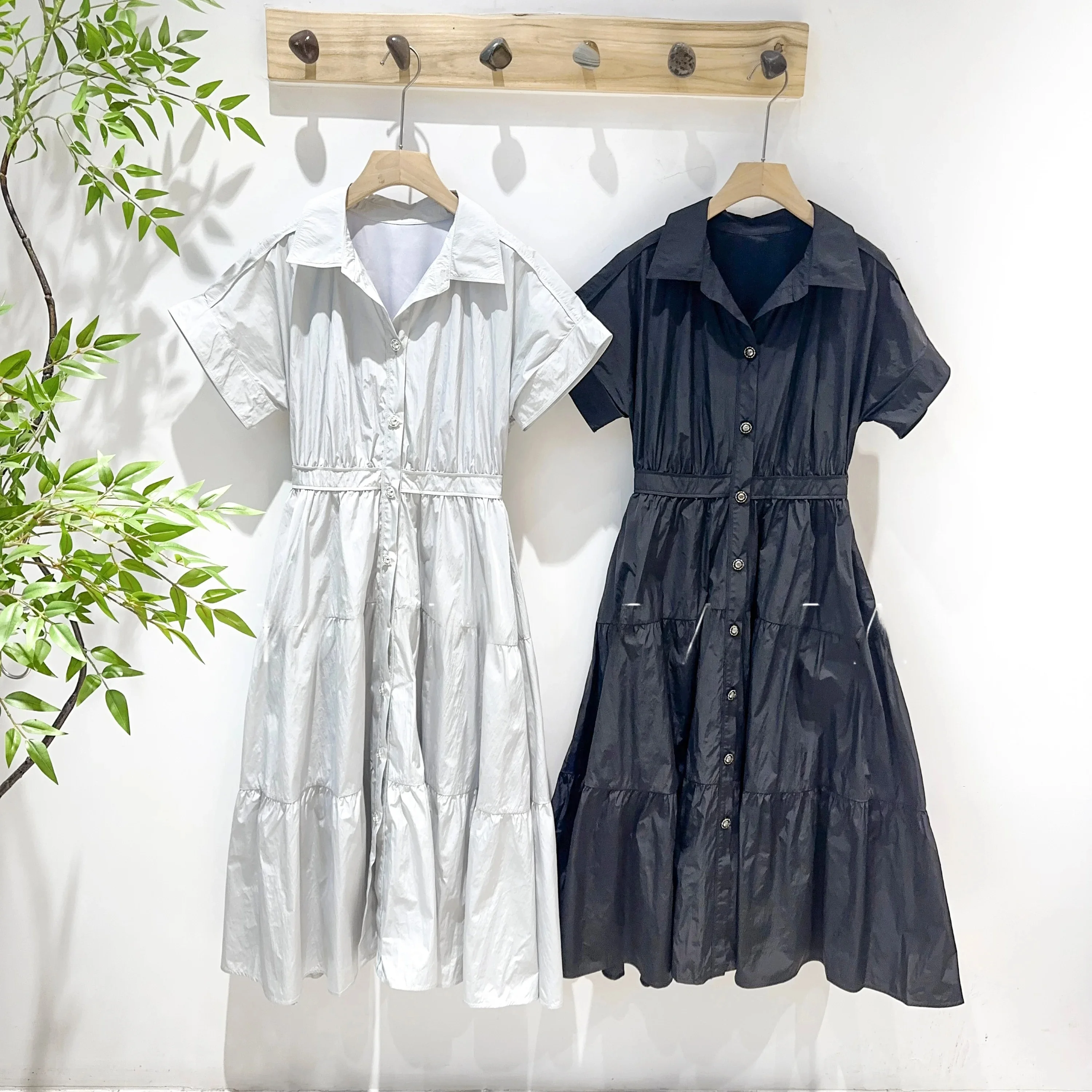 Mimifafa High-End Summer Original 26 New Slimming High Collar Dress Korean Ladies Casual Single Button Loose Fit Dress
Mimifafa High-End Summer Original 26 New Slimming High Collar Dress Korean Ladies Casual Single Button Loose Fit Dress