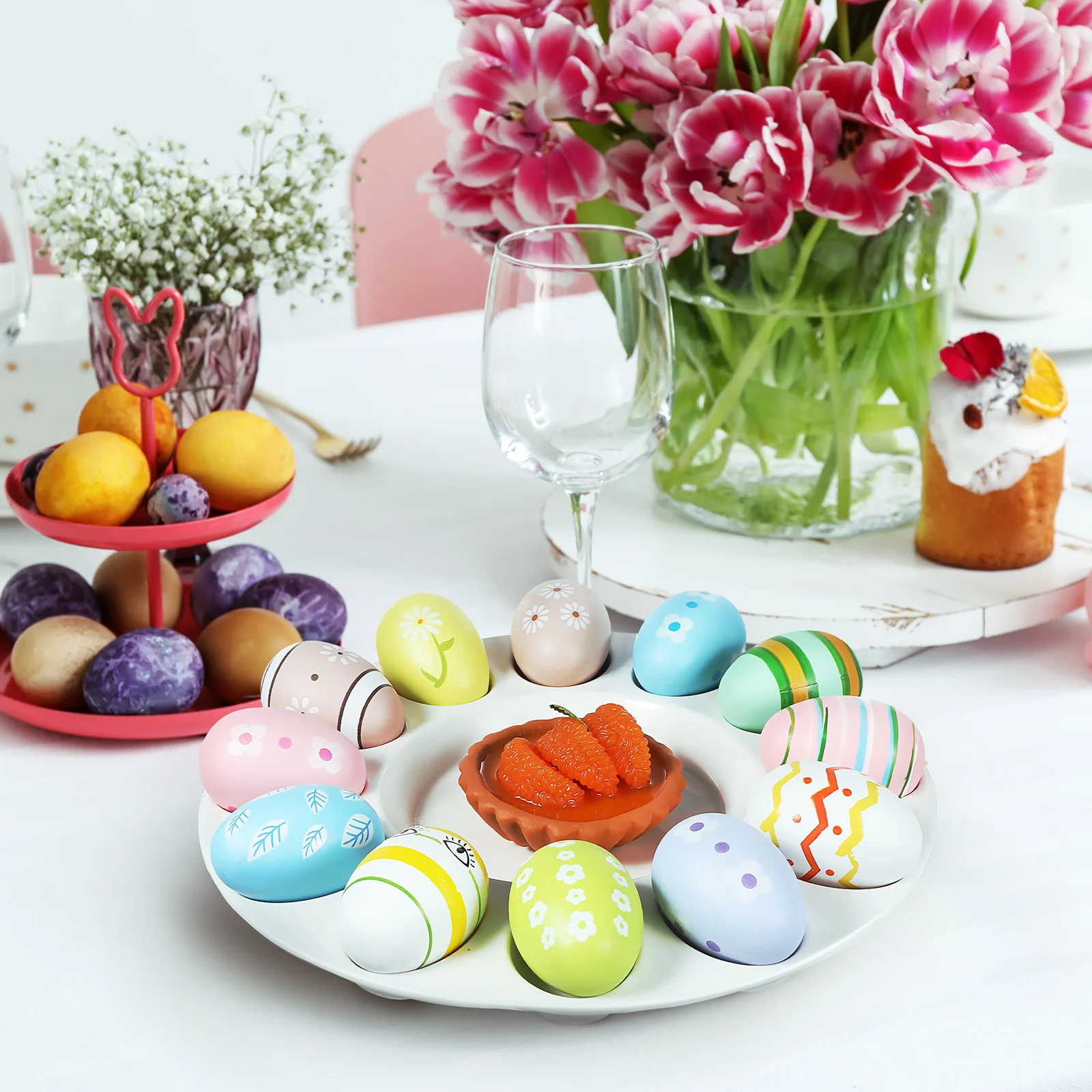 Easter Egg Tray Deviled Platter Ceramic Dish Serving Ceramics Carriers Devilled Eggs Holder
Easter Egg Tray Deviled Platter Ceramic Dish Serving Ceramics Carriers Devilled Eggs Holder