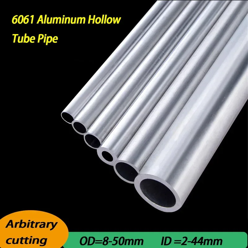 6061 T6 Aluminum Round Tube 240mm Length ID 2-44mm OD 8-50mm Precision Cut for CNC Machining Wholesale
6061 T6 Aluminum Round Tube 240mm Length ID 2-44mm OD 8-50mm Precision Cut for CNC Machining Wholesale