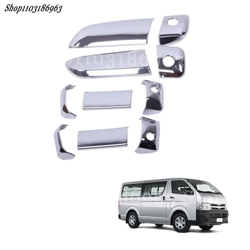 Gloss Black Door Handle Cover Sticker Trim For Toyota Hiace 2005- 2017 car Sticker Car-Styling Accessories Cover Auto Parts
Gloss Black Door Handle Cover Sticker Trim For Toyota Hiace 2005- 2017 car Sticker Car-Styling Accessories Cover Auto Parts