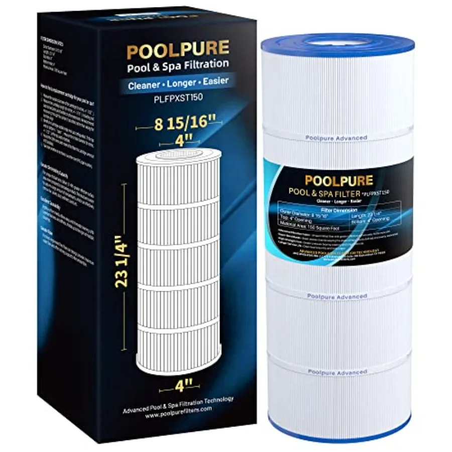 POOLPURE PLFPXST150 Pool Filter Replaces Hayward X-Stream CC1500 CCX1500-RE Pleatco PXST150 Ultral-B3 Unicel C-8316 Filbur FC-1
POOLPURE PLFPXST150 Pool Filter Replaces Hayward X-Stream CC1500 CCX1500-RE Pleatco PXST150 Ultral-B3 Unicel C-8316 Filbur FC-1