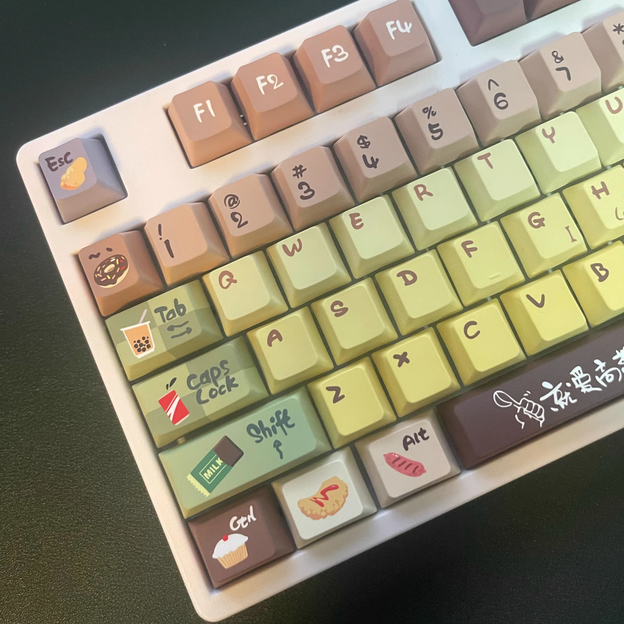 OEM, MOA, SOA, XDA keycaps five-sided sublimation/like fries, burgers, fried chicken, cola
OEM, MOA, SOA, XDA keycaps five-sided sublimation/like fries, burgers, fried chicken, cola