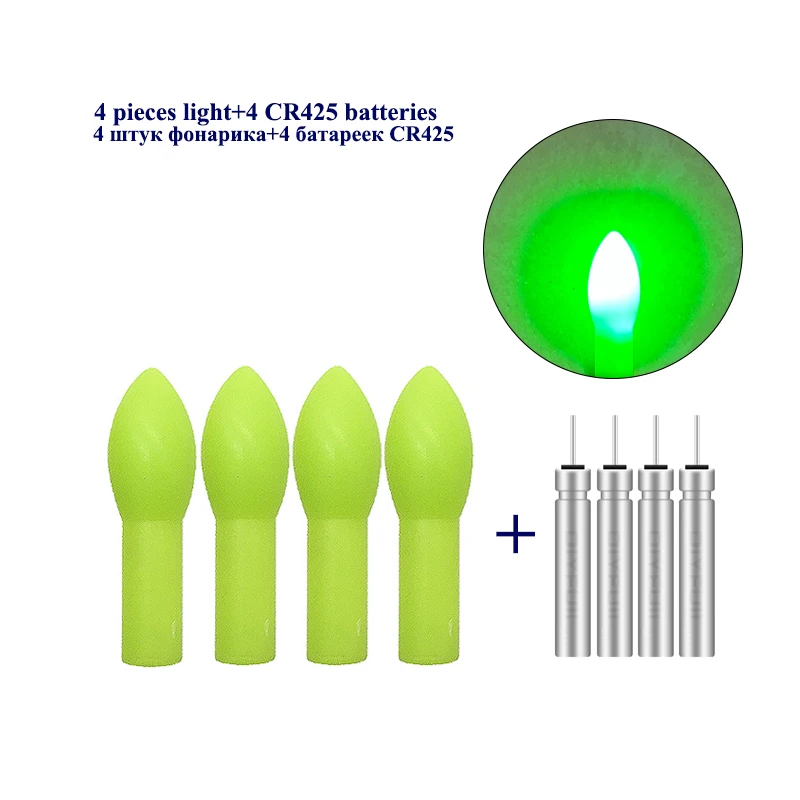 4PCS Luminous Fishing Light Glow Stick+4 CR425 Electronic Glow Stick Ocean Light Stick Electric Rod Light Stick Fishing Tools
4PCS Luminous Fishing Light Glow Stick+4 CR425 Electronic Glow Stick Ocean Light Stick Electric Rod Light Stick Fishing Tools