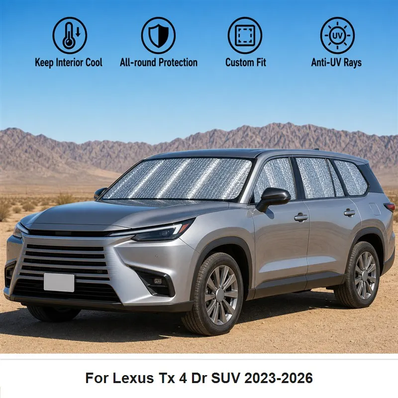 For Lexus Tx 4 Dr SUV 2023-2026 Full Set Car Window Sunshades UV Block Privacy Heat Insulated Foldable Car Curtain
For Lexus Tx 4 Dr SUV 2023-2026 Full Set Car Window Sunshades UV Block Privacy Heat Insulated Foldable Car Curtain