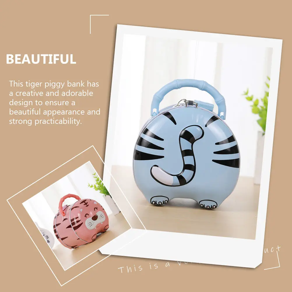Набор из 3-х копилок в виде тигра для детей: креативные милые копилки с замком для хранения монет, для спальни, гостиной, кабинета, рабочего стола
Набор из 3-х копилок в виде тигра для детей: креативные милые копилки с замком для хранения монет, для спальни, гостиной, кабинета, рабочего стола