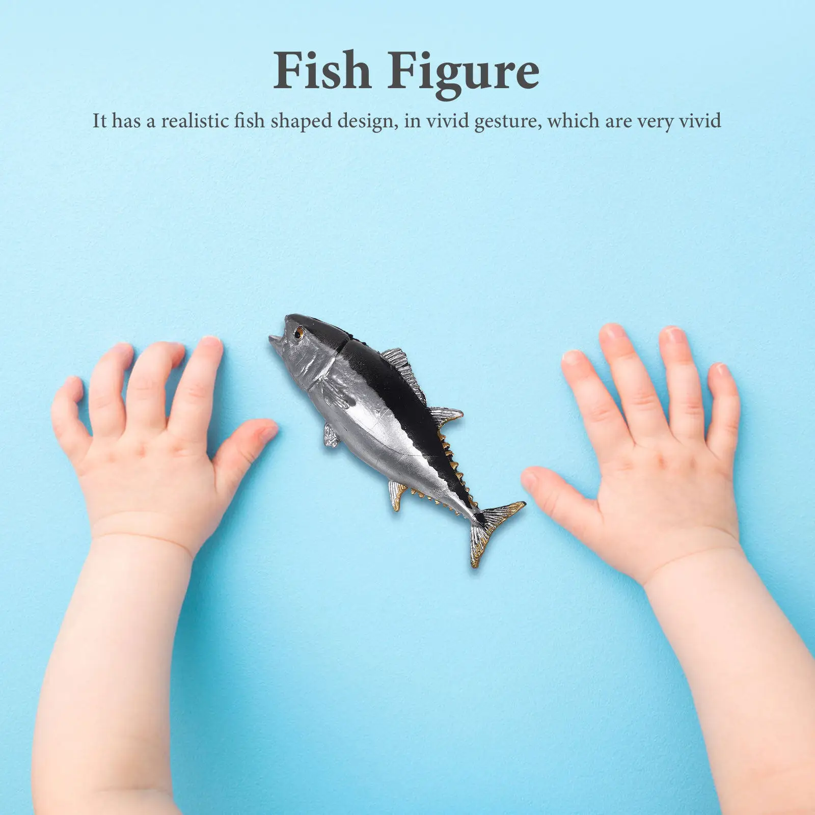 Lifelike Tuna Figure Realistic Simulation Fish Decoration for Kids Learning Educational Animal Ornament Home Nursery Garden
Lifelike Tuna Figure Realistic Simulation Fish Decoration for Kids Learning Educational Animal Ornament Home Nursery Garden