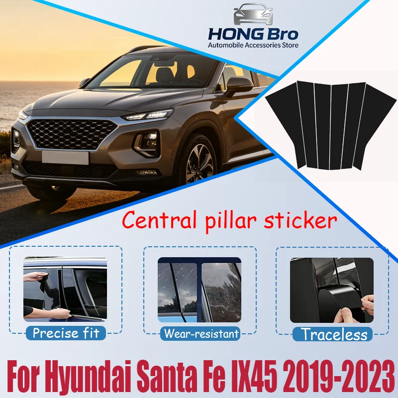 For Hyundai Santa Fe IX45 2019-2023 2020 2021 2022 Carbon Fiber Window Door Column Deal B C Pillar Post Cover Trim Sticker
For Hyundai Santa Fe IX45 2019-2023 2020 2021 2022 Carbon Fiber Window Door Column Deal B C Pillar Post Cover Trim Sticker