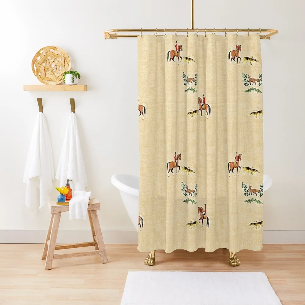 English country foxhunt Shower Curtain Anti-Mold Waterproof Shower Modern Showers For Bathroom Curtain
English country foxhunt Shower Curtain Anti-Mold Waterproof Shower Modern Showers For Bathroom Curtain