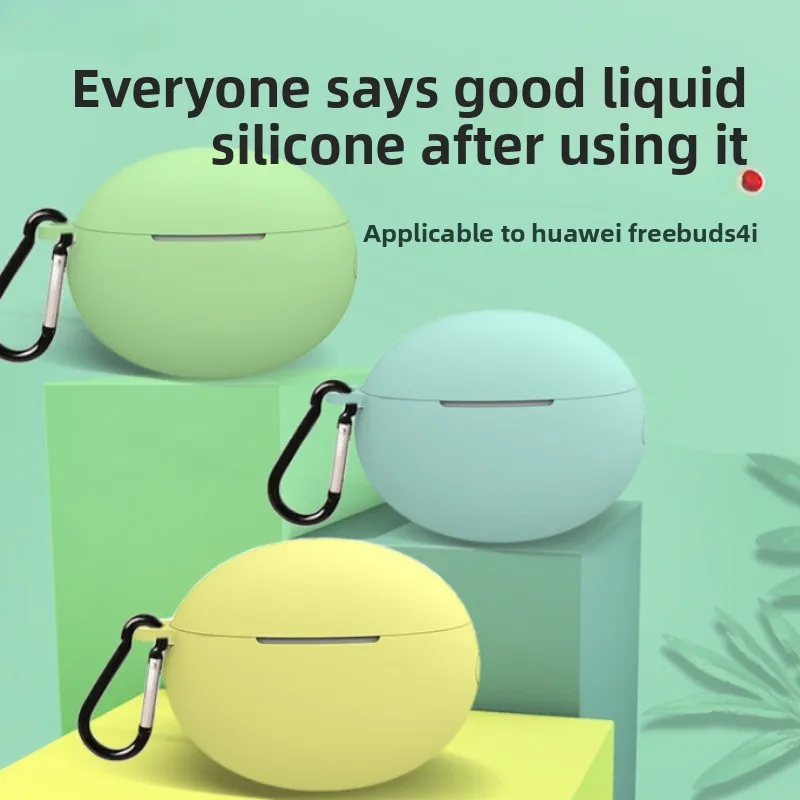 FreeBuds 4i Silicone Case - AirPods Style Protective Cover, Shockproof Soft Skin Pouch
FreeBuds 4i Silicone Case - AirPods Style Protective Cover, Shockproof Soft Skin Pouch