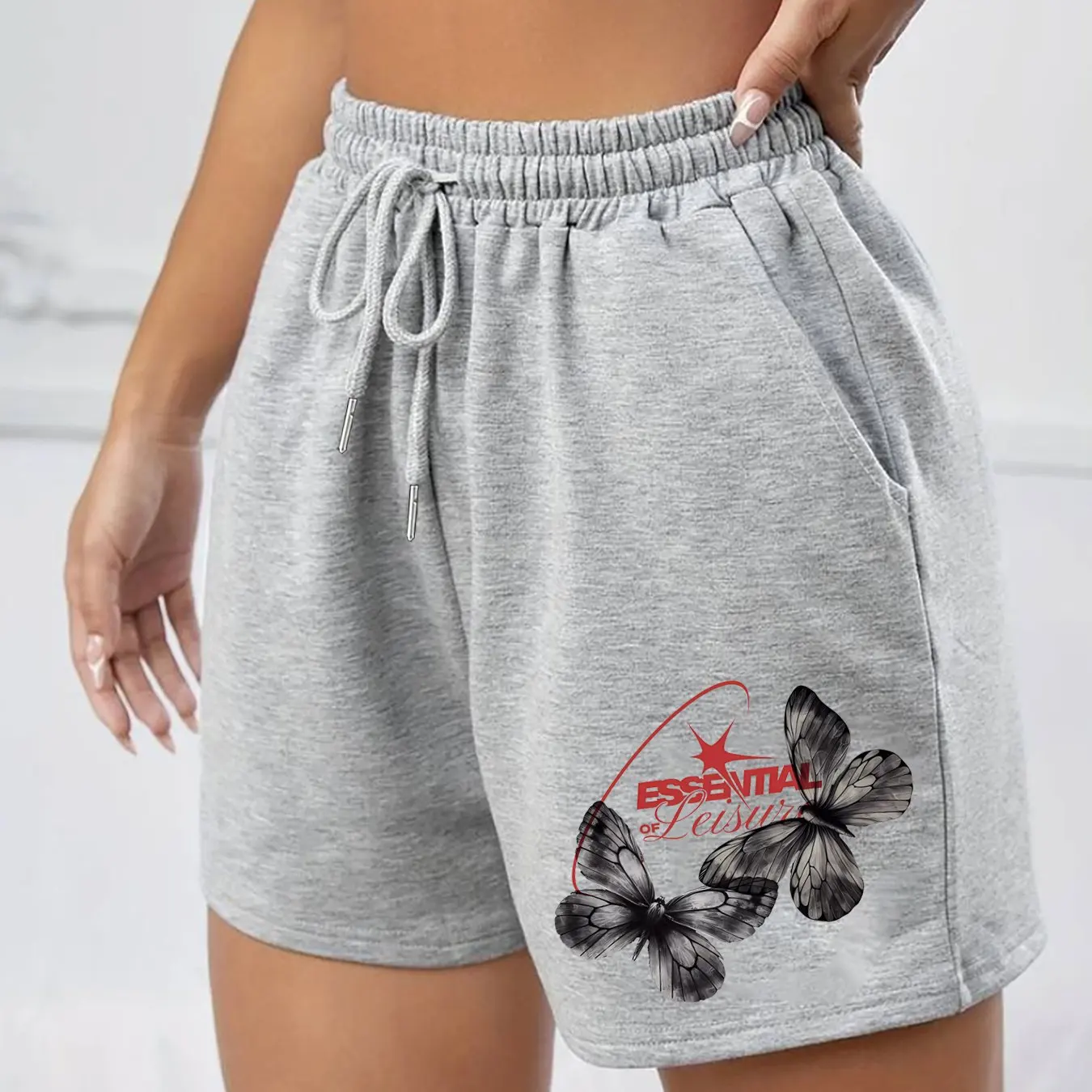 2026 Women's Summer Casual Shorts Butterfly Print Loose Fit Stylish and Versatile Suitable for Gym and Lounge Wear
2026 Women's Summer Casual Shorts Butterfly Print Loose Fit Stylish and Versatile Suitable for Gym and Lounge Wear