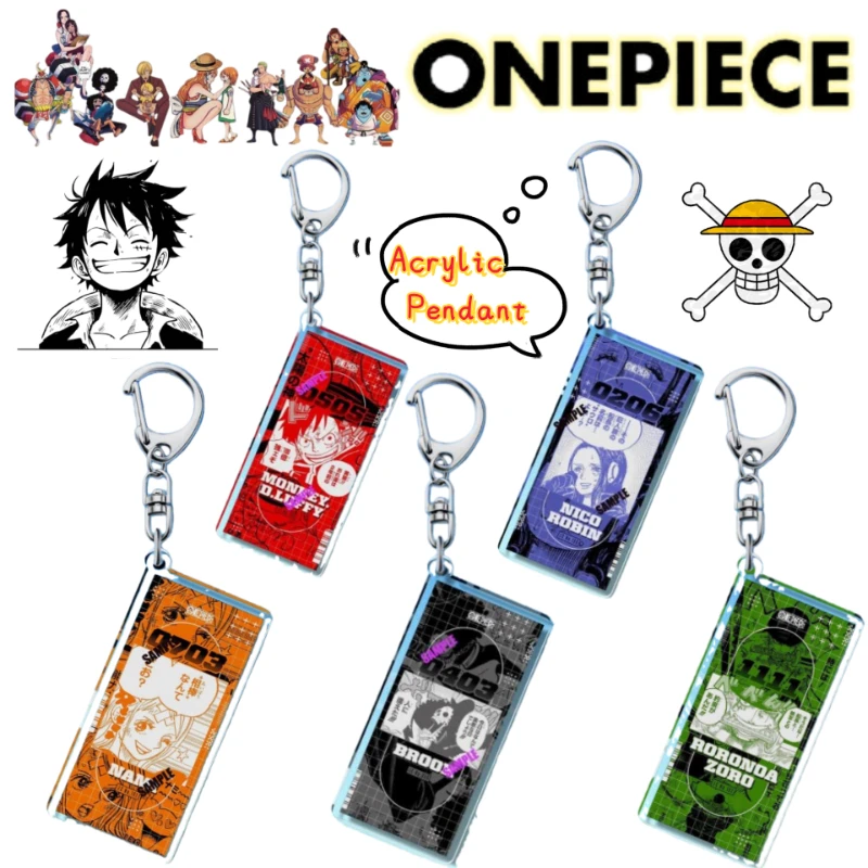 New One Piece Monkey · D · Luffy Roronoa Zoro Personalized Creative School Bag Decorative Pendant Acrylic Anti-lost Keychain
New One Piece Monkey · D · Luffy Roronoa Zoro Personalized Creative School Bag Decorative Pendant Acrylic Anti-lost Keychain
