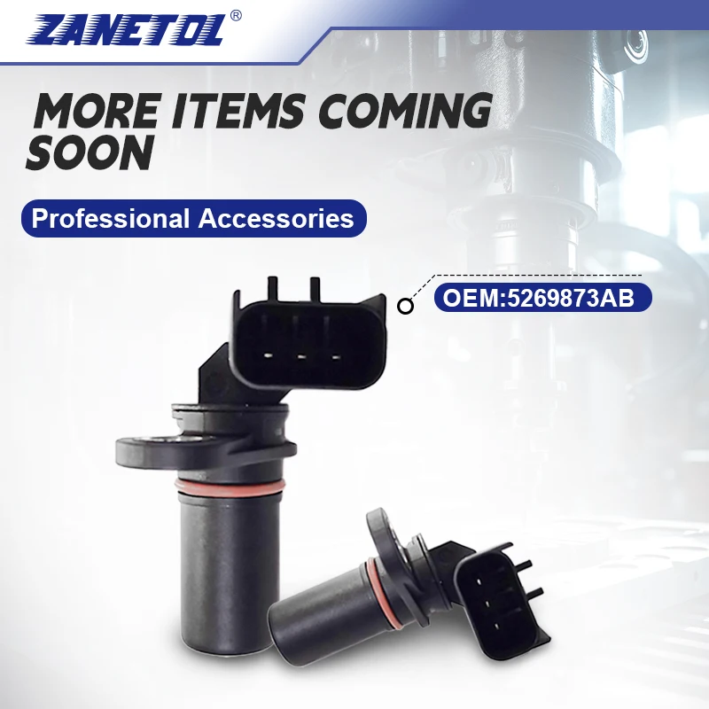 ZANETOL Crankshaft Position Sensor Car Quality for CHRYSLER VOYAGER 2003 for DODGE CARAVAN 2003~2007 5269873AB 5269873 5269873AC
ZANETOL Crankshaft Position Sensor Car Quality for CHRYSLER VOYAGER 2003 for DODGE CARAVAN 2003~2007 5269873AB 5269873 5269873AC