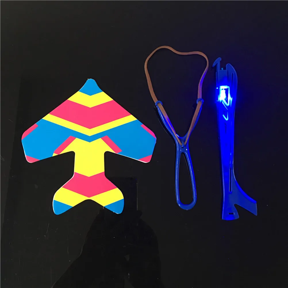 4Pcs Night Light Catapult Airplane for Kids Rubber Band Powered Flying Glider with LED Illumination DIY Sticker Decoration
4Pcs Night Light Catapult Airplane for Kids Rubber Band Powered Flying Glider with LED Illumination DIY Sticker Decoration