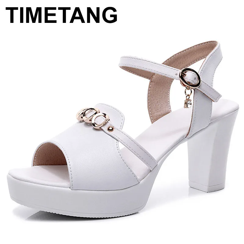 6 8 10cm Elegant Fashion Office Ladies Thick Bottom Block High Heels Sandals Summer Women's Soft Leather Platform Shoes Model
6 8 10cm Elegant Fashion Office Ladies Thick Bottom Block High Heels Sandals Summer Women's Soft Leather Platform Shoes Model