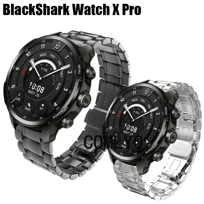 Для Black Shark Smart Watch X Pro ремешок из нержавеющей стали с металлическим ремешком Мужской роскошный ремень
Для Black Shark Smart Watch X Pro ремешок из нержавеющей стали с металлическим ремешком Мужской роскошный ремень