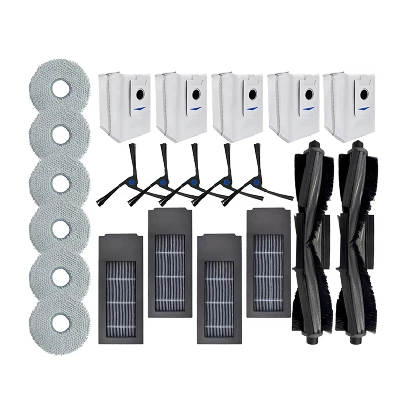 For Ecovacs Deebot X2 Omni/ X2 Pro/ X2 Robot Vacuum Accessories Roller Main Side Brush Filter Mop Cloth Dust Bag Parts
For Ecovacs Deebot X2 Omni/ X2 Pro/ X2 Robot Vacuum Accessories Roller Main Side Brush Filter Mop Cloth Dust Bag Parts