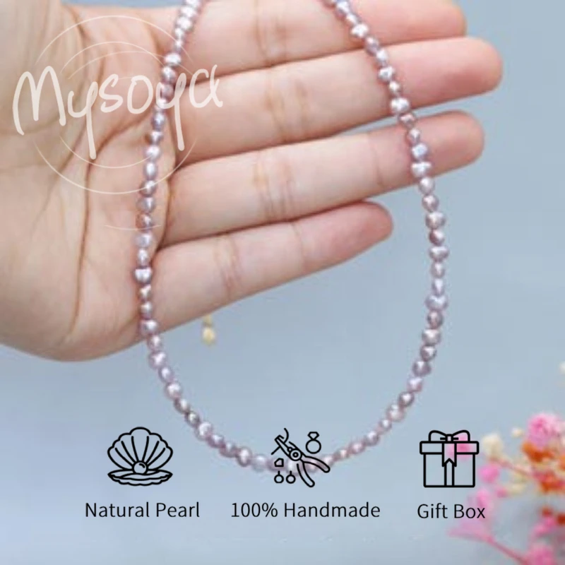 MYSOYA фиолетовое ожерелье из пресноводного жемчуга в стиле барокко 3-4 мм с подарочной коробкой для нее/его дня рождения/свадьбы/Рождества/новогодние украшения
MYSOYA фиолетовое ожерелье из пресноводного жемчуга в стиле барокко 3-4 мм с подарочной коробкой для нее/его дня рождения/свадьбы/Рождества/новогодние украшения