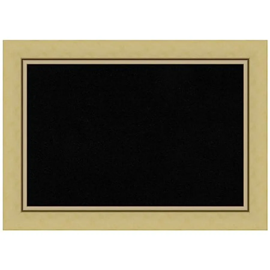 Black Cork Board for Wall 15x21 Vision Board with Gold Frame Small Corkboard Office Decor for Home Organization Casual Corkboar
Black Cork Board for Wall 15x21 Vision Board with Gold Frame Small Corkboard Office Decor for Home Organization Casual Corkboar