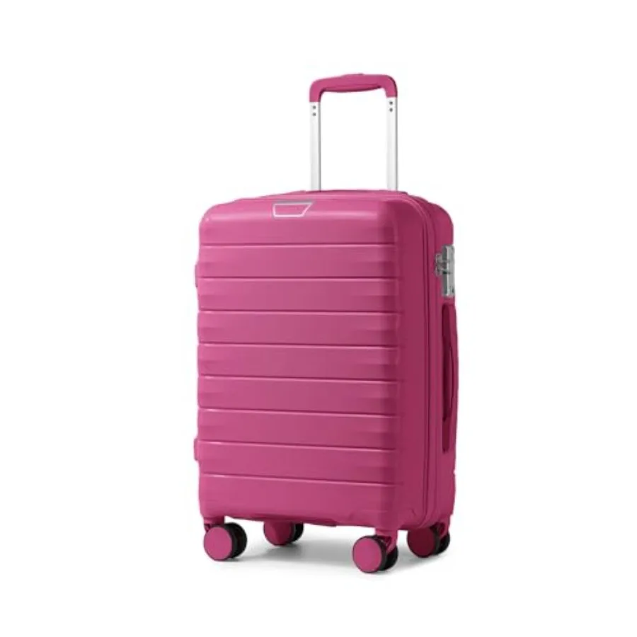 Luggage 22x14x9 Airline Approved, 20 Inch Hardshell and Lightweight PP Travel Suitcase for Women with Spinner Wheels TSA Lock,
Luggage 22x14x9 Airline Approved, 20 Inch Hardshell and Lightweight PP Travel Suitcase for Women with Spinner Wheels TSA Lock,