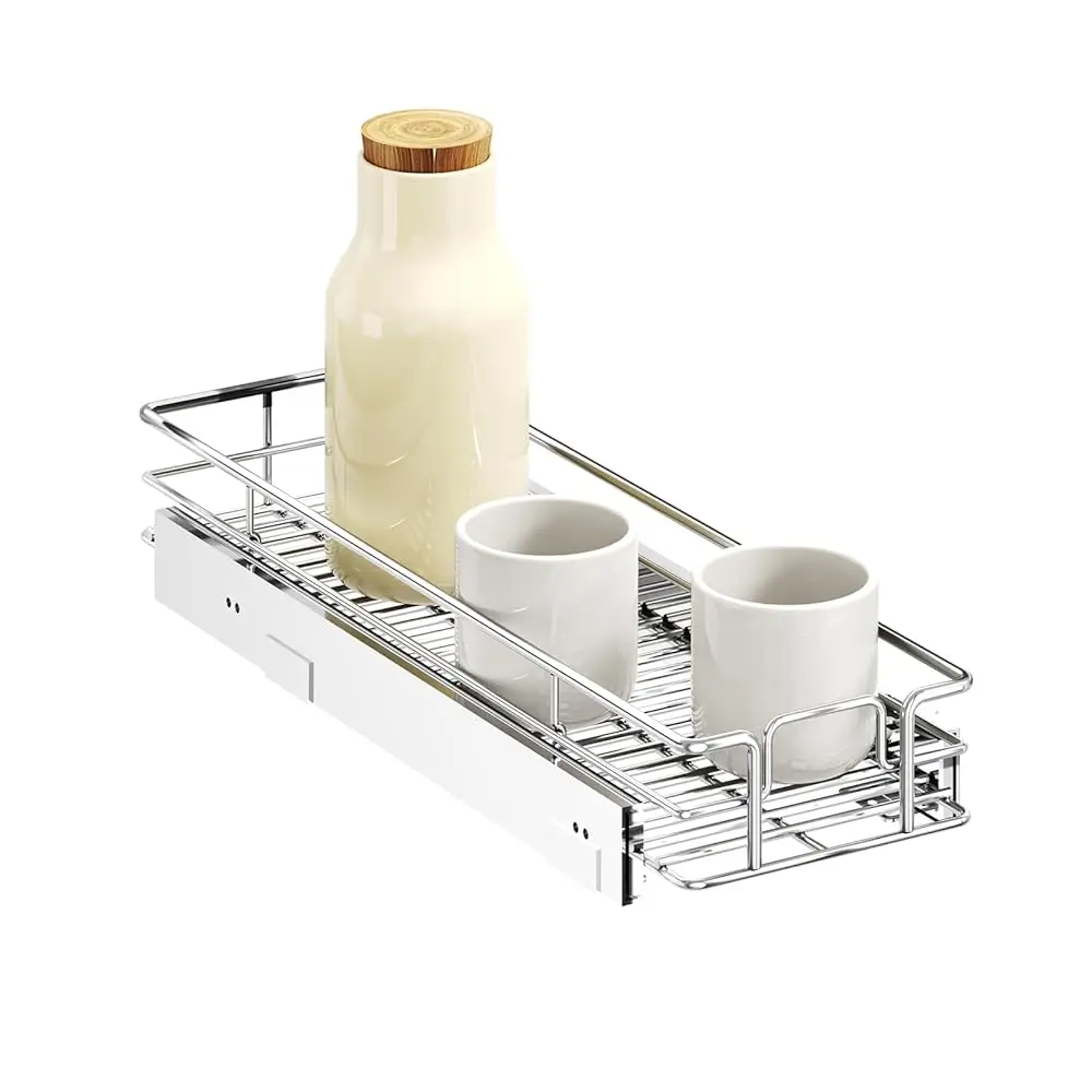 Pull Out Cabinet Organizer 5½"" W X 21½"" D, Kitchen Cabinet Pull Out Shelves Slide Out Storage
Pull Out Cabinet Organizer 5½"" W X 21½"" D, Kitchen Cabinet Pull Out Shelves Slide Out Storage