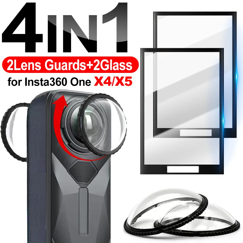 4 в 1 для Insta 360 One X4 X5 PC Защитная пленка для объектива Защитная пленка для объектива от царапин 3D-чехол для Insta360 X5 X4
4 в 1 для Insta 360 One X4 X5 PC Защитная пленка для объектива Защитная пленка для объектива от царапин 3D-чехол для Insta360 X5 X4