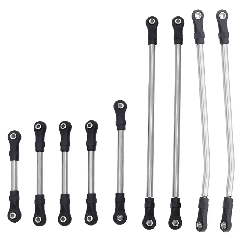 Stainless Steel Pull Rod for 1/10 RC Crawler Car AXIAL SCX10 III AX103007 Traxxas TRX4 Defender Blazer DIY Upgrade Accessories
Stainless Steel Pull Rod for 1/10 RC Crawler Car AXIAL SCX10 III AX103007 Traxxas TRX4 Defender Blazer DIY Upgrade Accessories